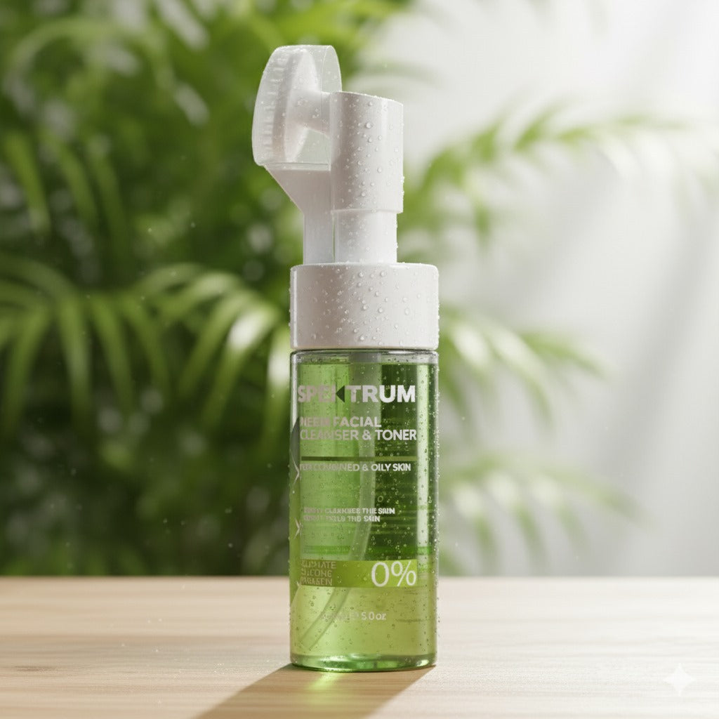Neem facial cleanser for oily and combined skin