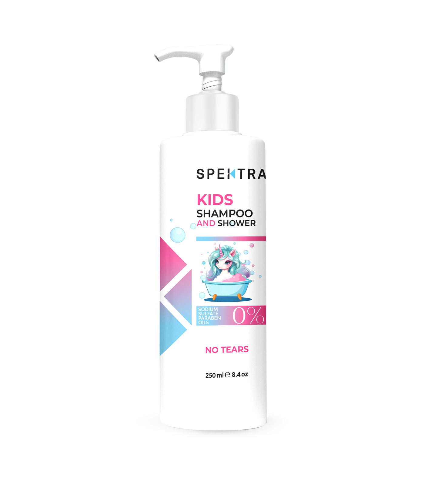 Kids shampoo and shower